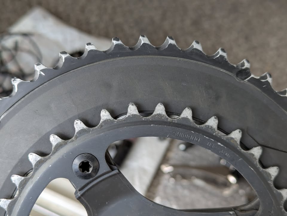 Shimano 2x11 Di2 Ultegra, DA, RS785 mix but full