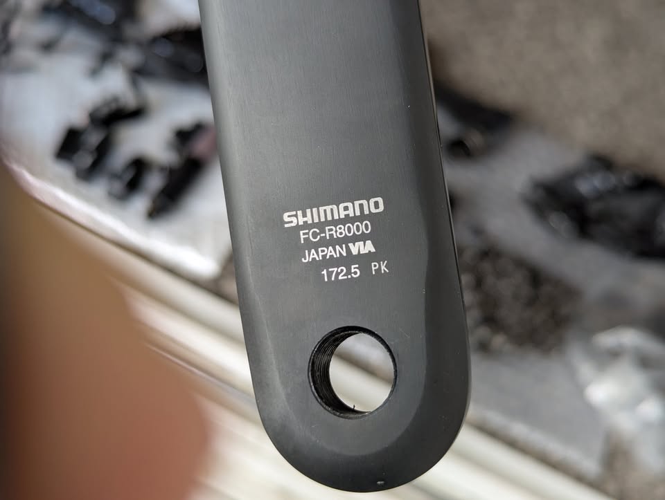 Shimano 2x11 Di2 Ultegra, DA, RS785 mix but full