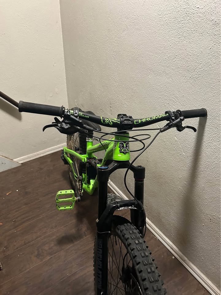 Chromag 24 inch full suspension kids mountain bike