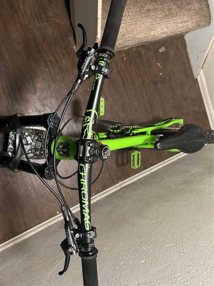 Chromag 24 inch full suspension kids mountain bike