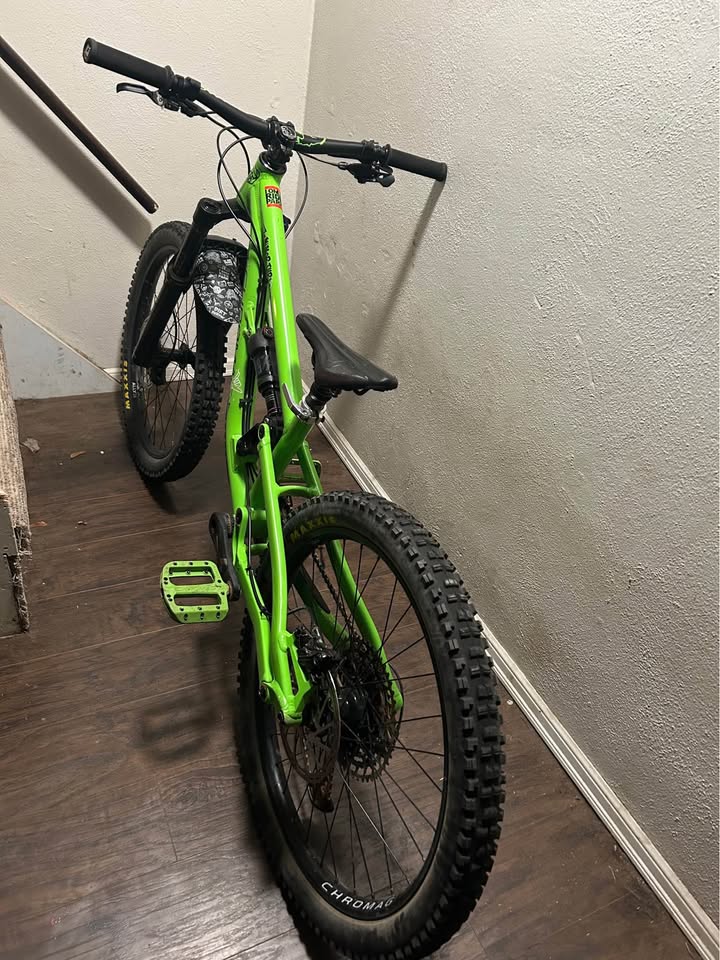 Chromag 24 inch full suspension kids mountain bike