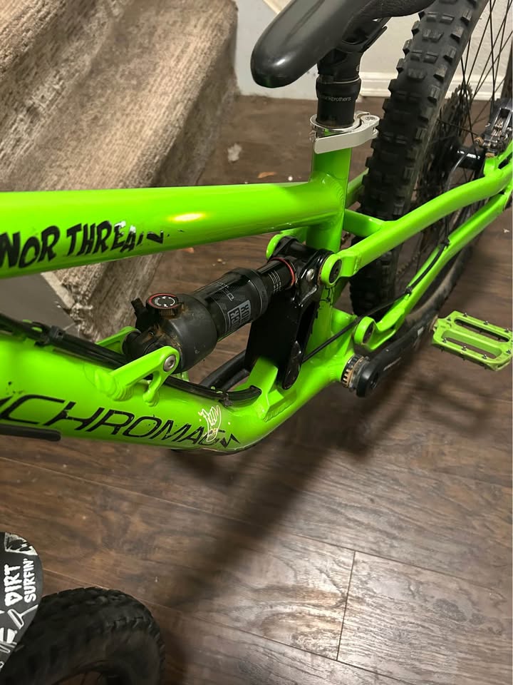 Chromag 24 inch full suspension kids mountain bike