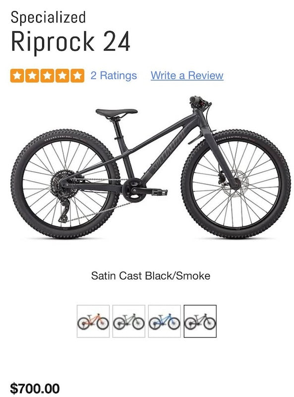 Specialized youth mountain bike 24